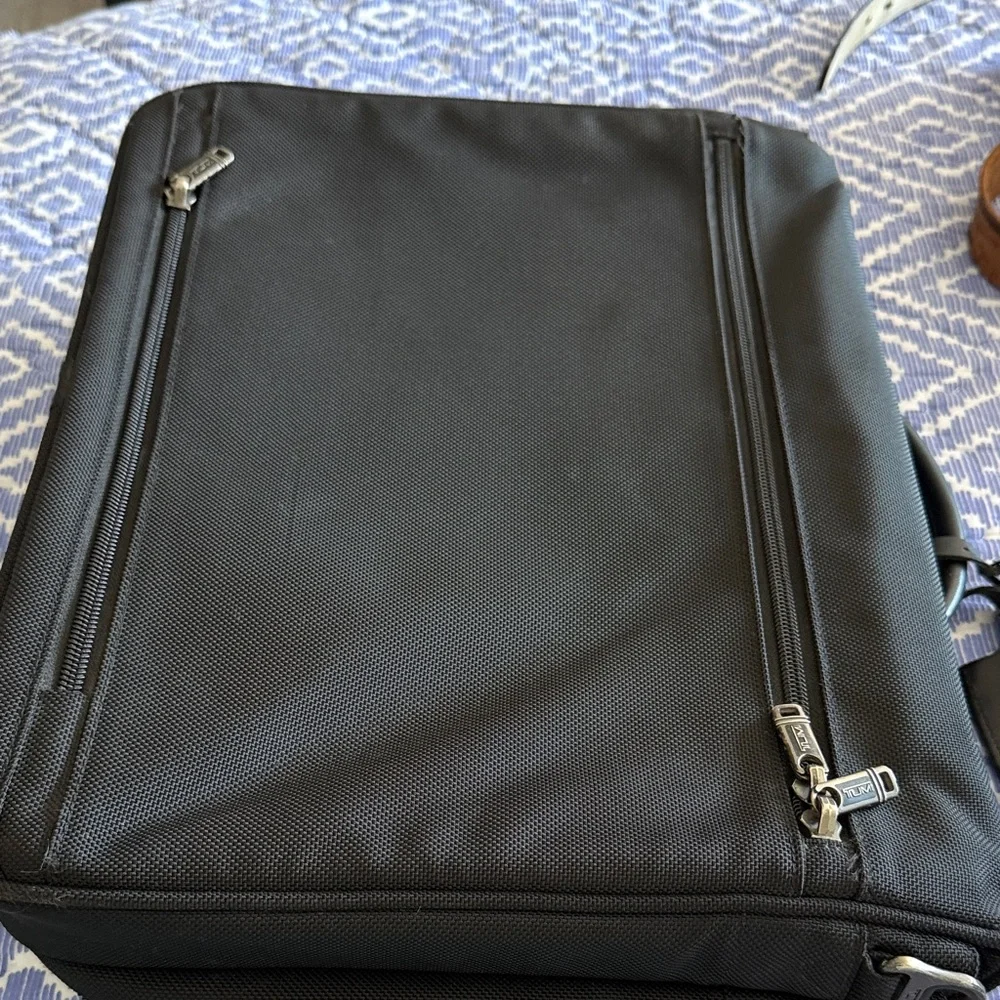 Tumi Black Briefcase for Men